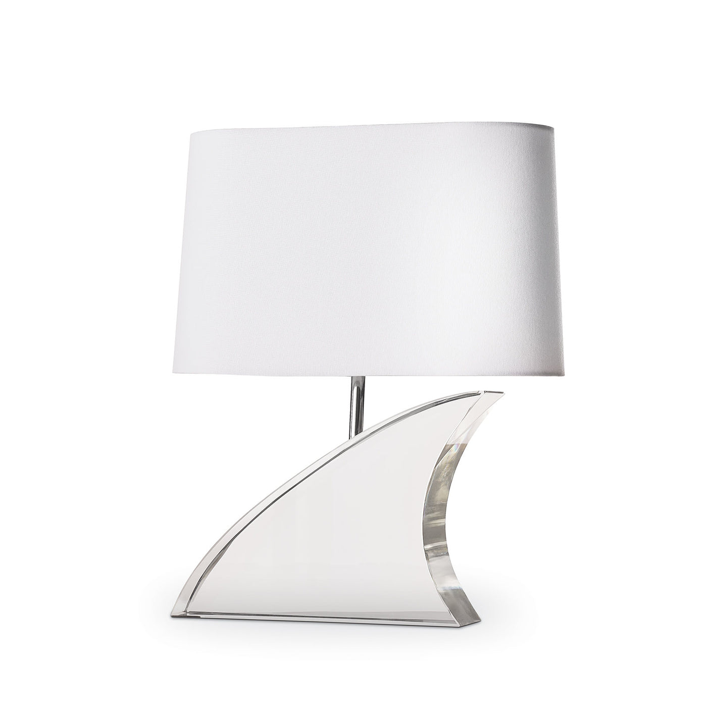 Fin Crystal Table Lamp