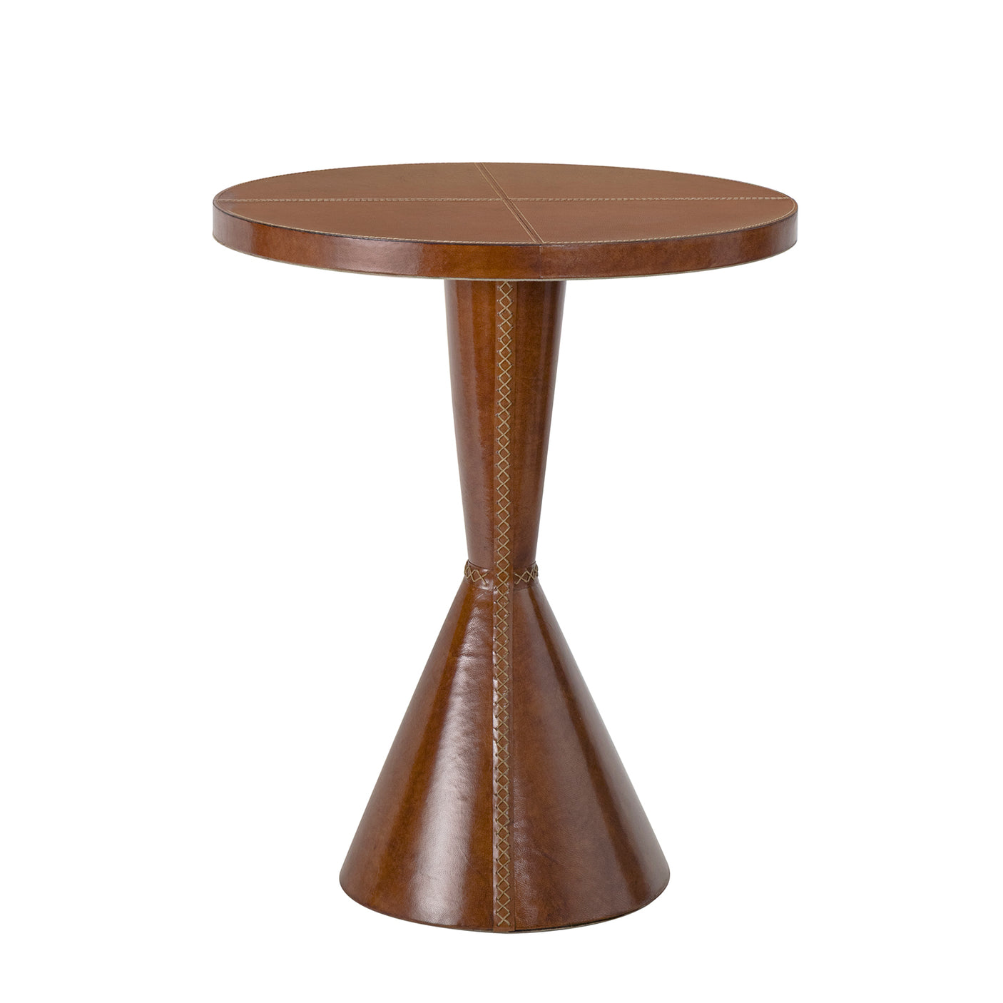 Gabe Leather Accent Table