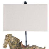 Dynasty Horse Table Lamp Pair
