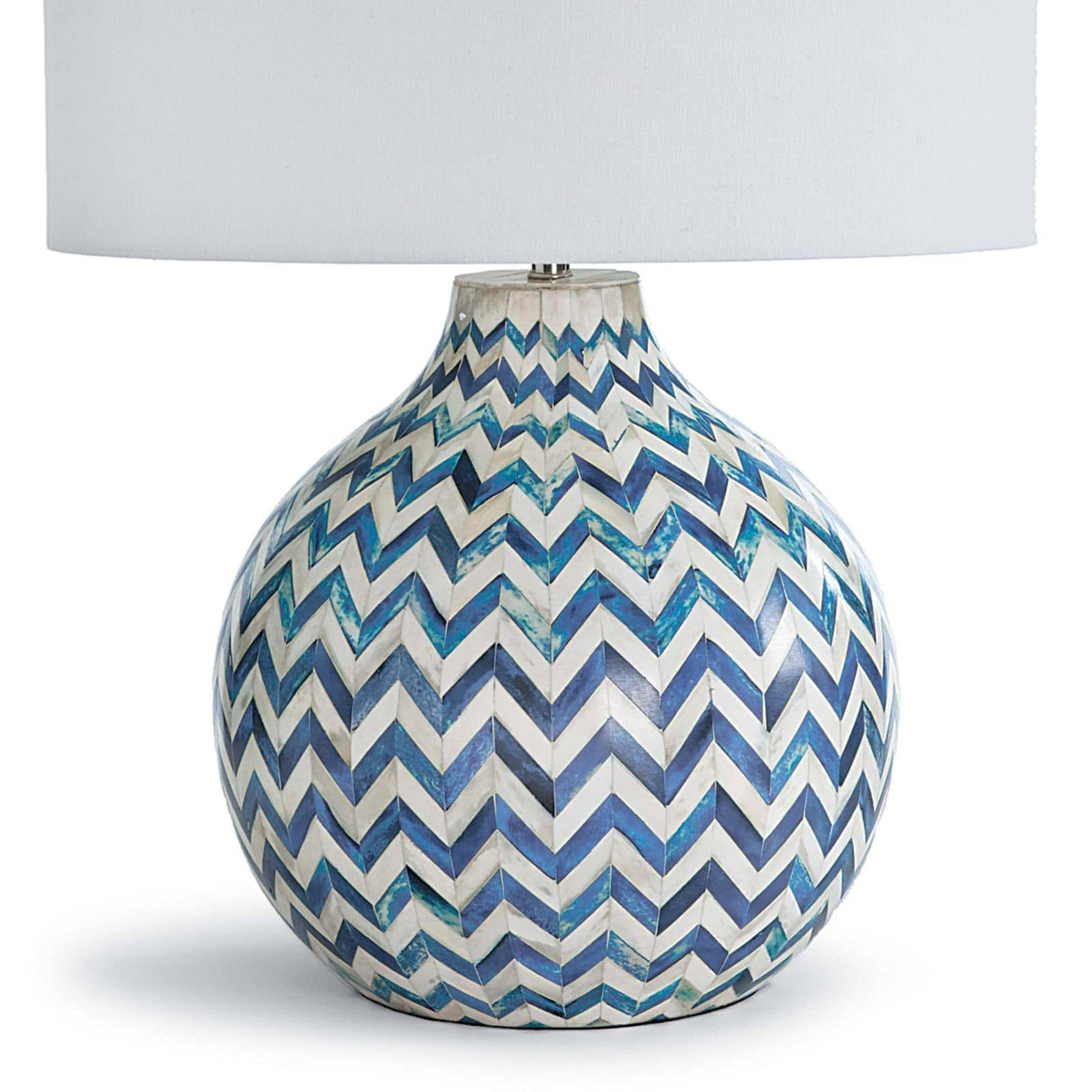 Chevron Bone Table Lamp