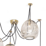 Molten Spider Large With Smoke Glass