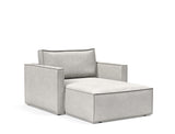 Newilla Lounger Chair - Slim Arms
