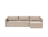 Newilla Sleeper Sofa With Lounger - Slim Arms