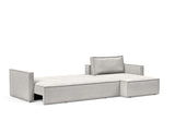 Newilla Sleeper Sofa With Lounger - Slim Arms