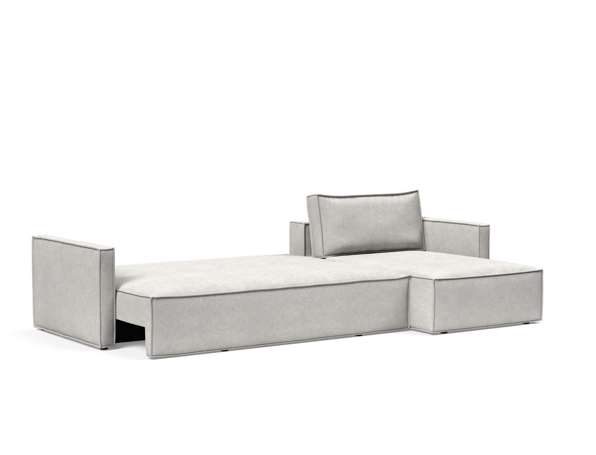 Newilla Sleeper Sofa With Lounger - Slim Arms