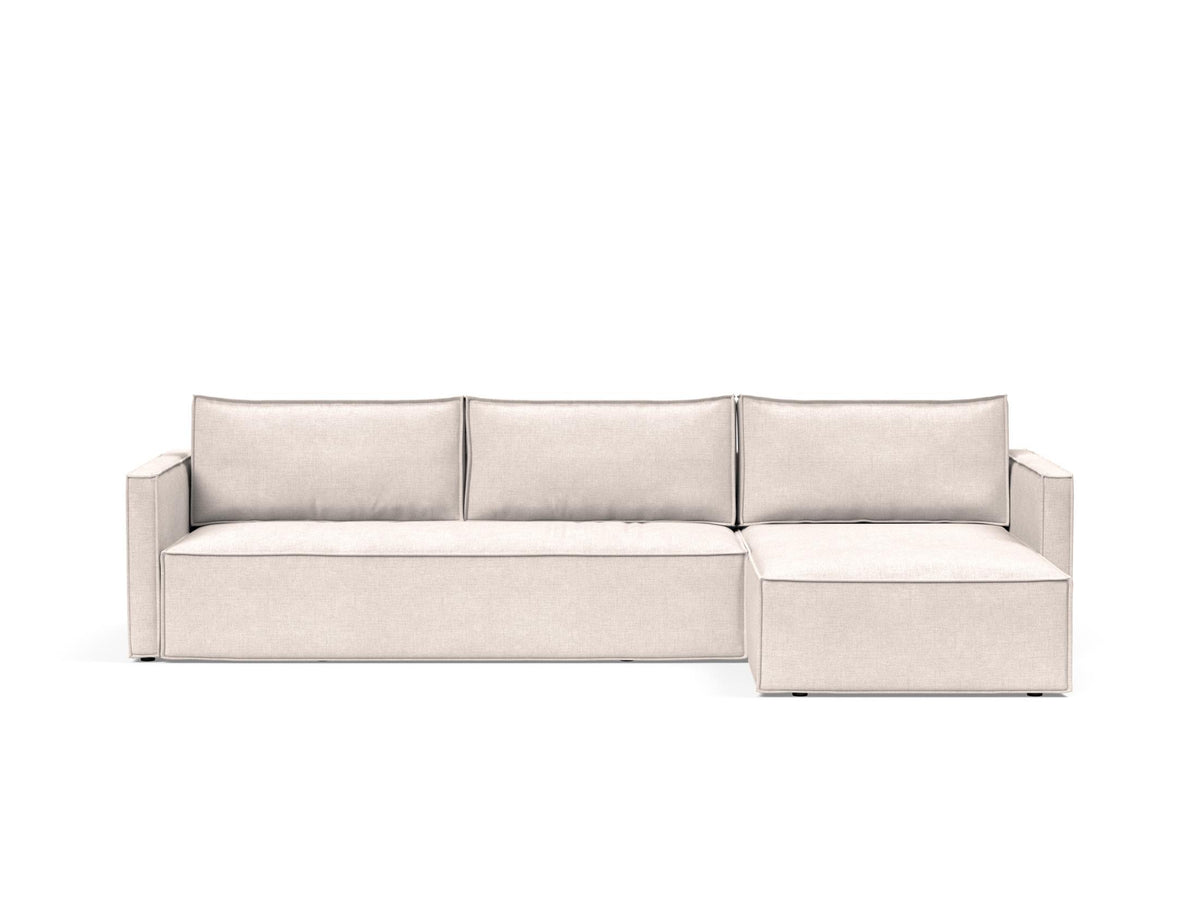 Newilla Sleeper Sofa With Lounger - Slim Arms