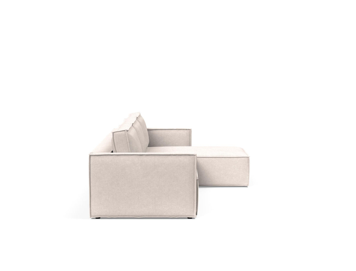 Newilla Sleeper Sofa With Lounger - Slim Arms