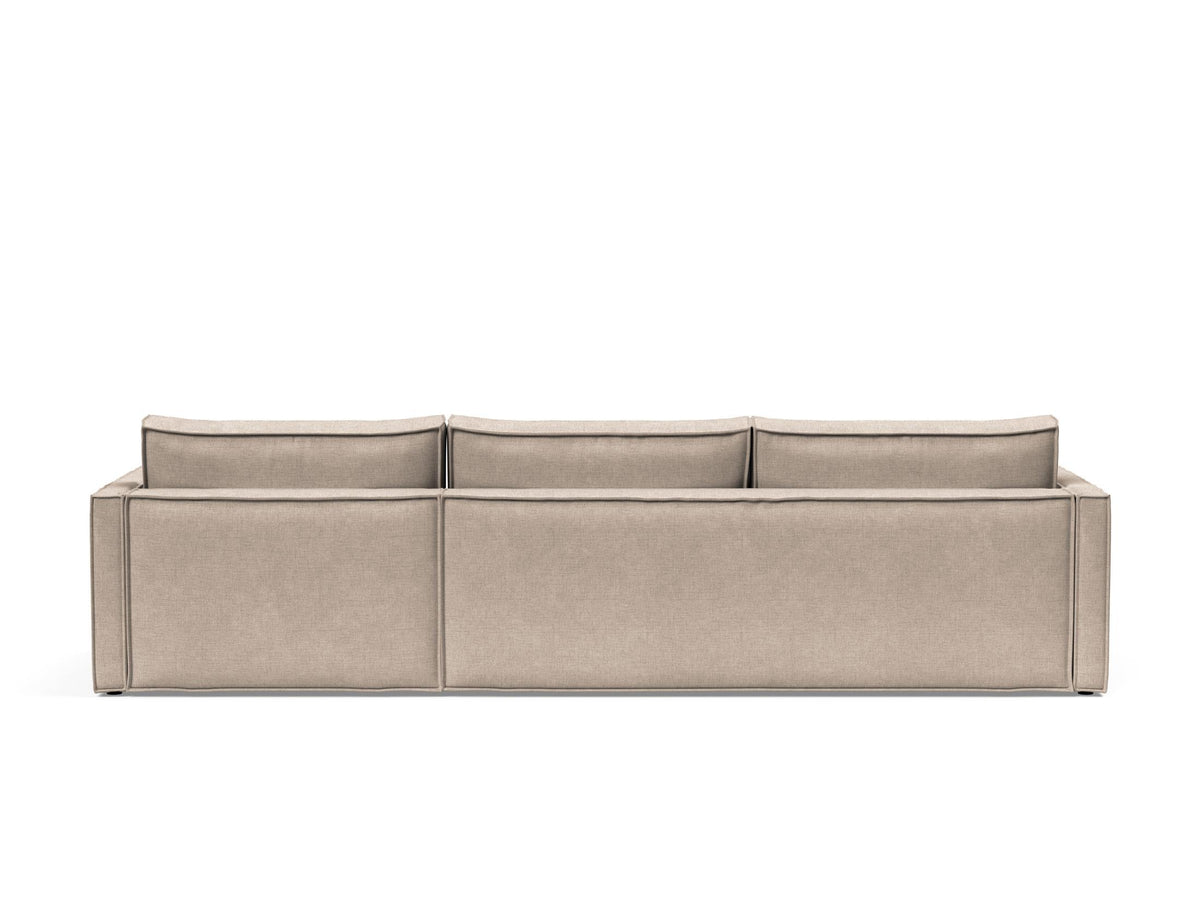 Newilla Sleeper Sofa With Lounger - Slim Arms