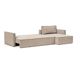 Newilla Sleeper Sofa With Lounger - Slim Arms