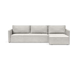 Newilla Sleeper Sofa With Lounger - Slim Arms
