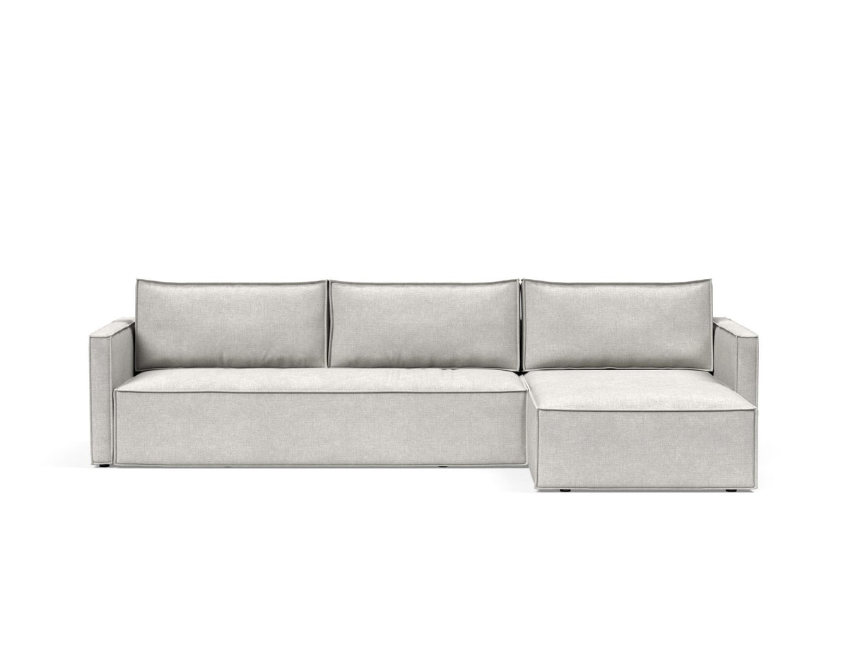 Newilla Sleeper Sofa With Lounger - Slim Arms