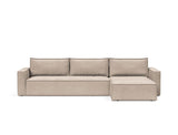 Newilla Sleeper Sofa With Lounger - Standard Arms