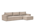 Newilla Sleeper Sofa With Lounger - Standard Arms