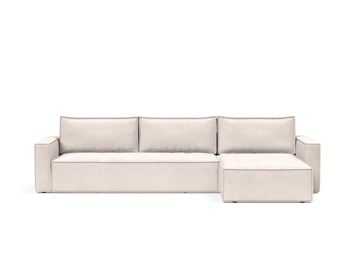 Newilla Sleeper Sofa With Lounger - Standard Arms