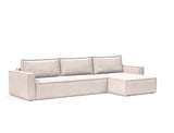 Newilla Sleeper Sofa With Lounger - Standard Arms
