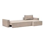 Newilla Sleeper Sofa With Lounger - Standard Arms