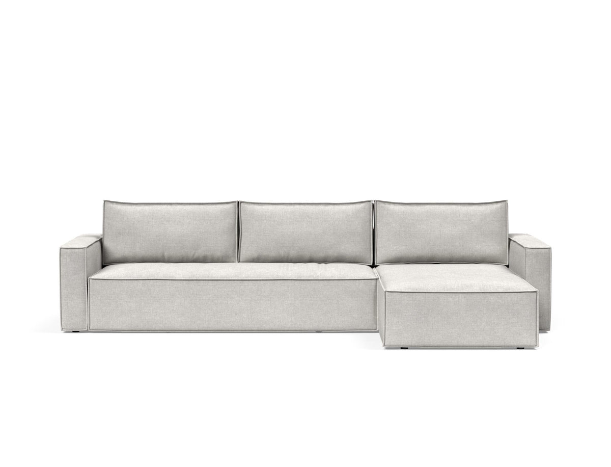 Newilla Sleeper Sofa With Lounger - Standard Arms