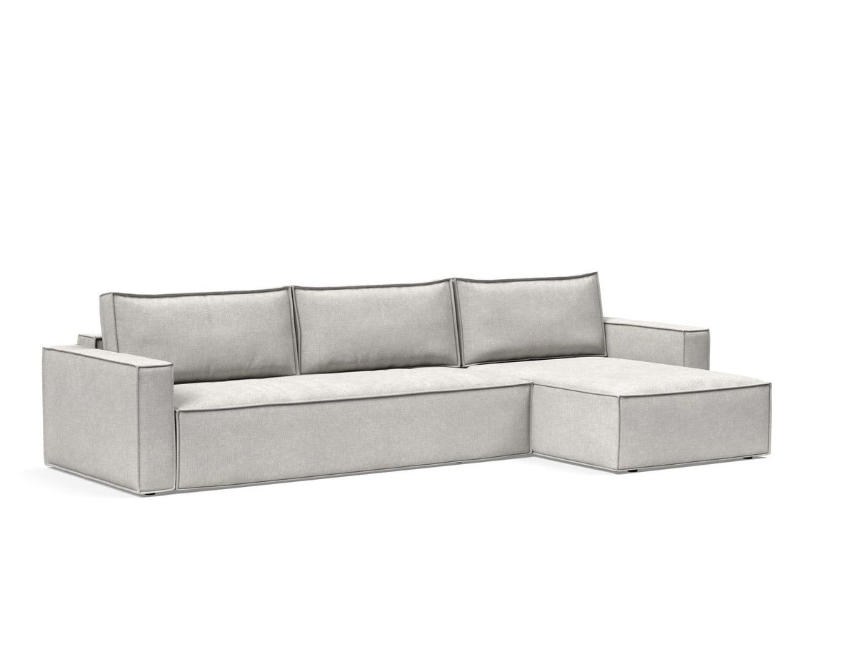 Newilla Sleeper Sofa With Lounger - Standard Arms