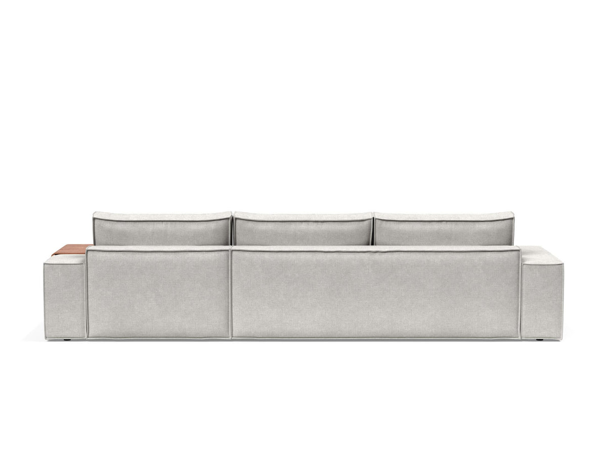 Newilla Sleeper Sofa With Lounger - Wide Arms