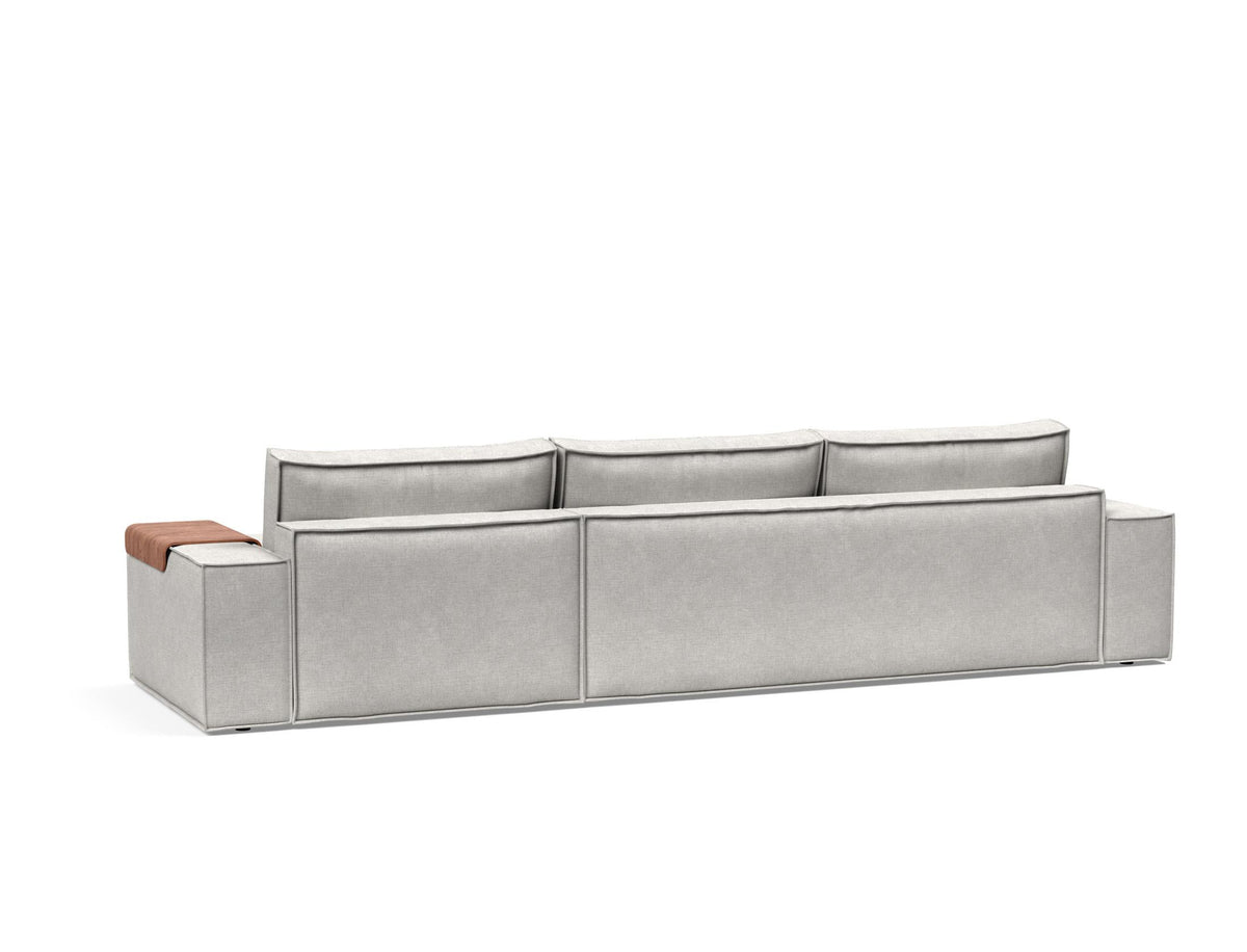 Newilla Sleeper Sofa With Lounger - Wide Arms