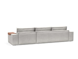 Newilla Sleeper Sofa With Lounger - Wide Arms