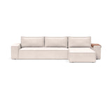 Newilla Sleeper Sofa With Lounger - Wide Arms
