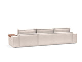 Newilla Sleeper Sofa With Lounger - Wide Arms