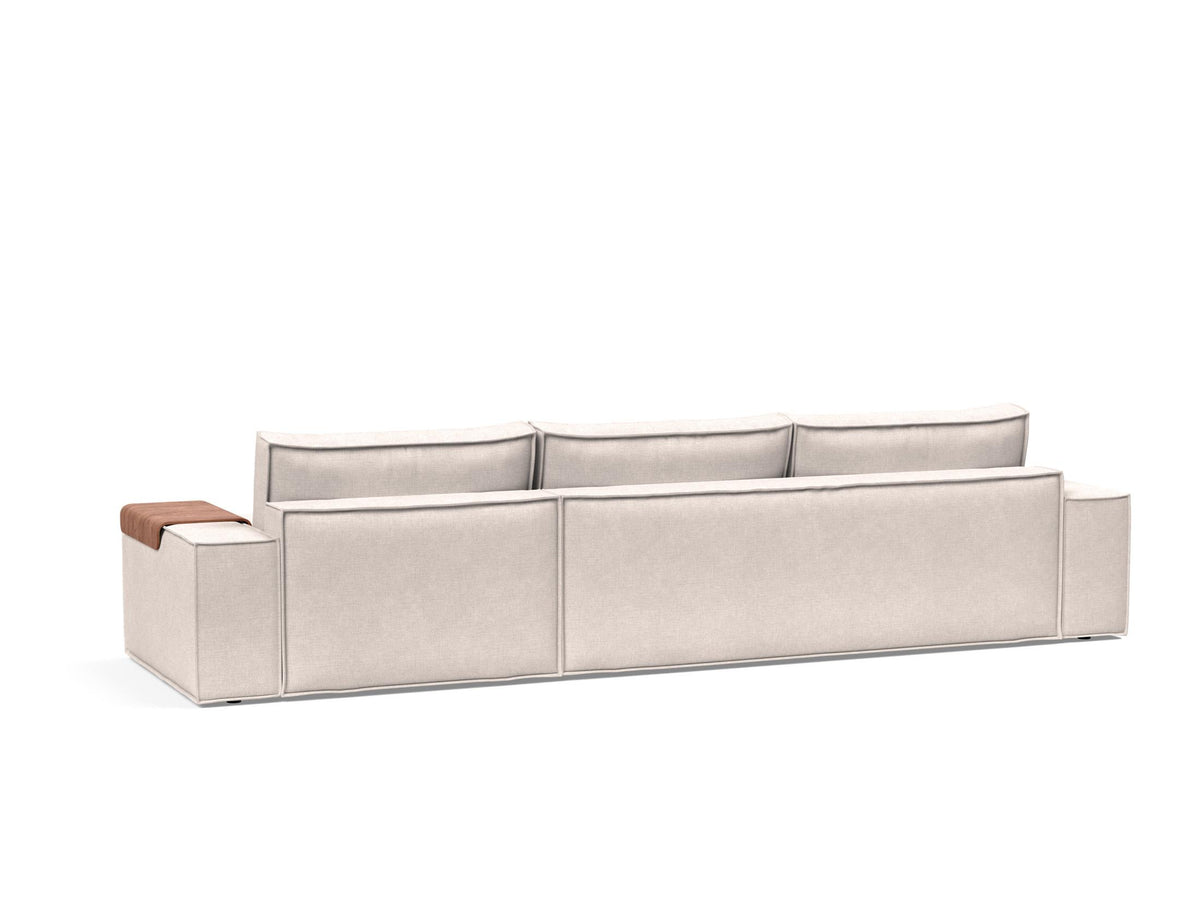 Newilla Sleeper Sofa With Lounger - Wide Arms