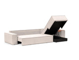 Newilla Sleeper Sofa With Lounger - Wide Arms