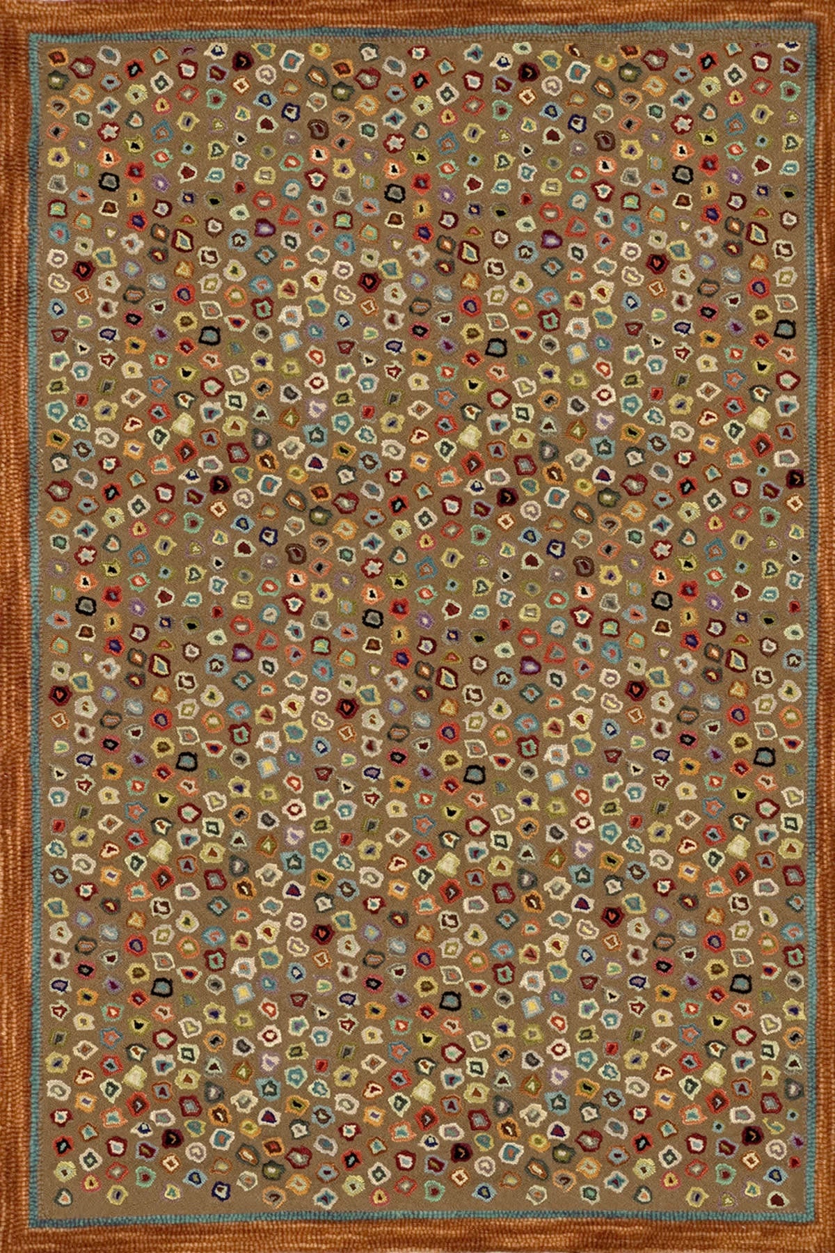 Cat's Paw Hand Micro Hooked Wool Rug