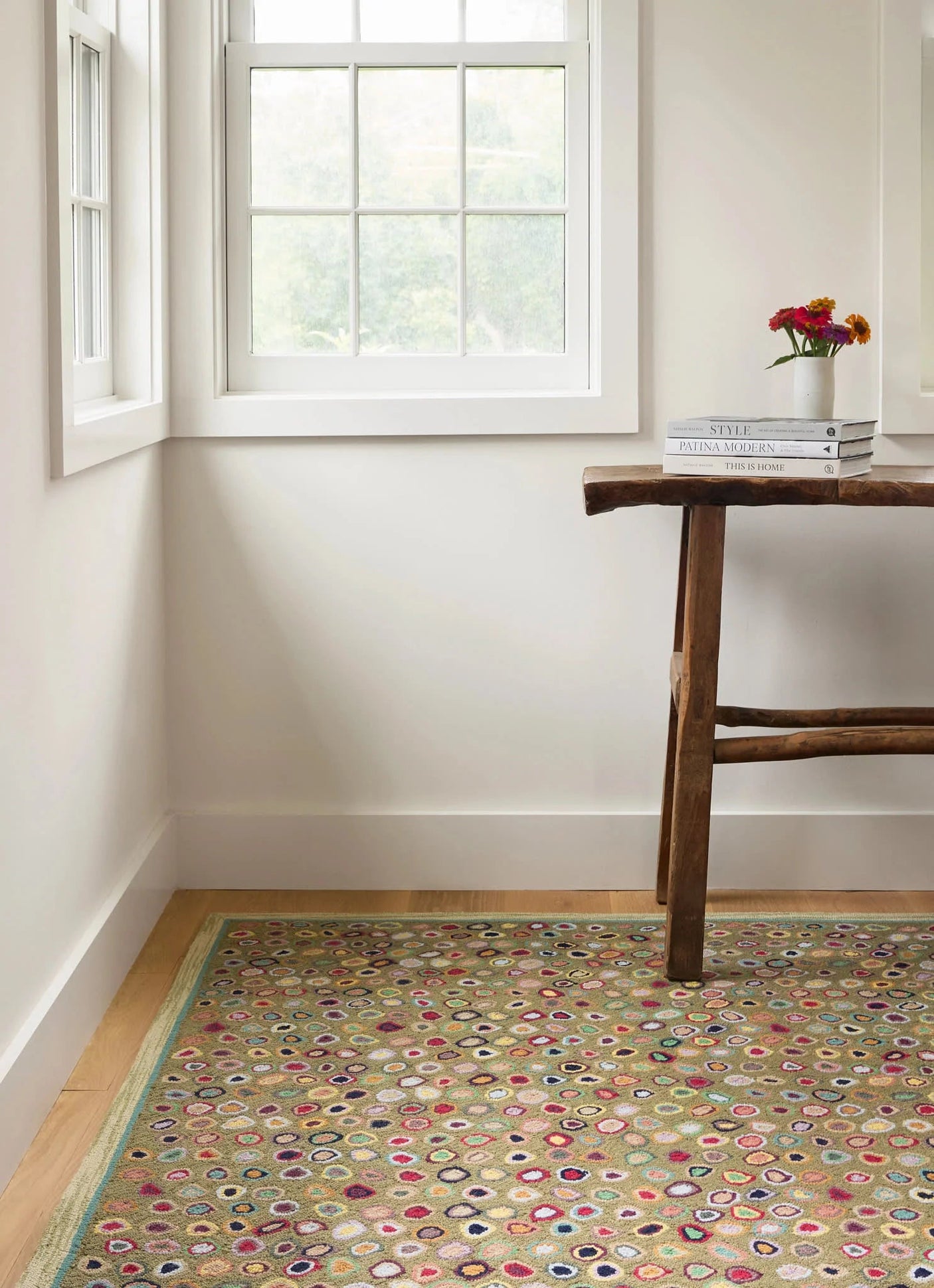 Cat's Paw Hand Micro Hooked Wool Rug