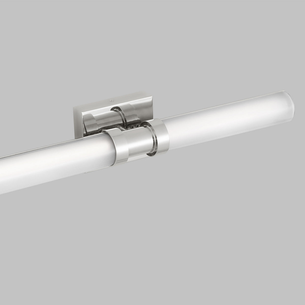 LED Bath Wall Sconce — W: 4.75" × H: 26.75" × D: 4.50"