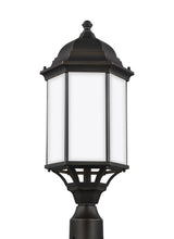 Sevier 22" Post Lantern — Satin Etched