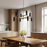 Zentro Eight Light Chandelier