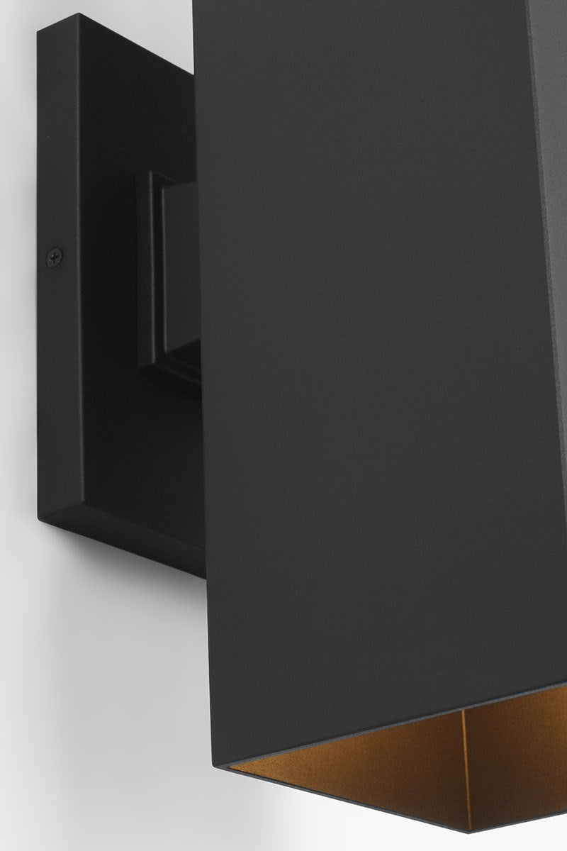 Two Light Wall Lantern — 14.25", Pohl