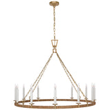 Darlana XL Wrapped Ring Chandelier