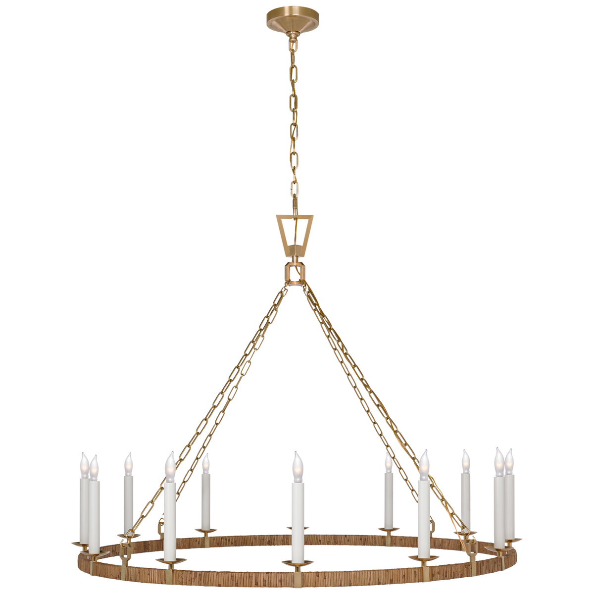 Darlana XL Wrapped Ring Chandelier