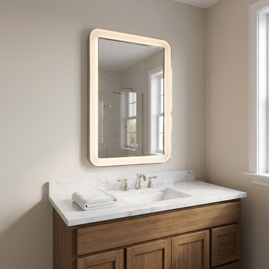 Chopin 18" x 27" Rectangular Illuminated Mirror