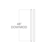 Universal Downrod — 48"