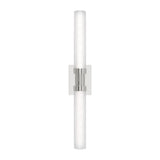 LED Bath Wall Sconce — W: 4.75" × H: 26.75" × D: 4.50"