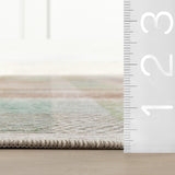 Chanan Farmhouse Plaid Machine Washable Rug