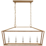 Darlana Wrapped LED Linear Lantern — 5 Light