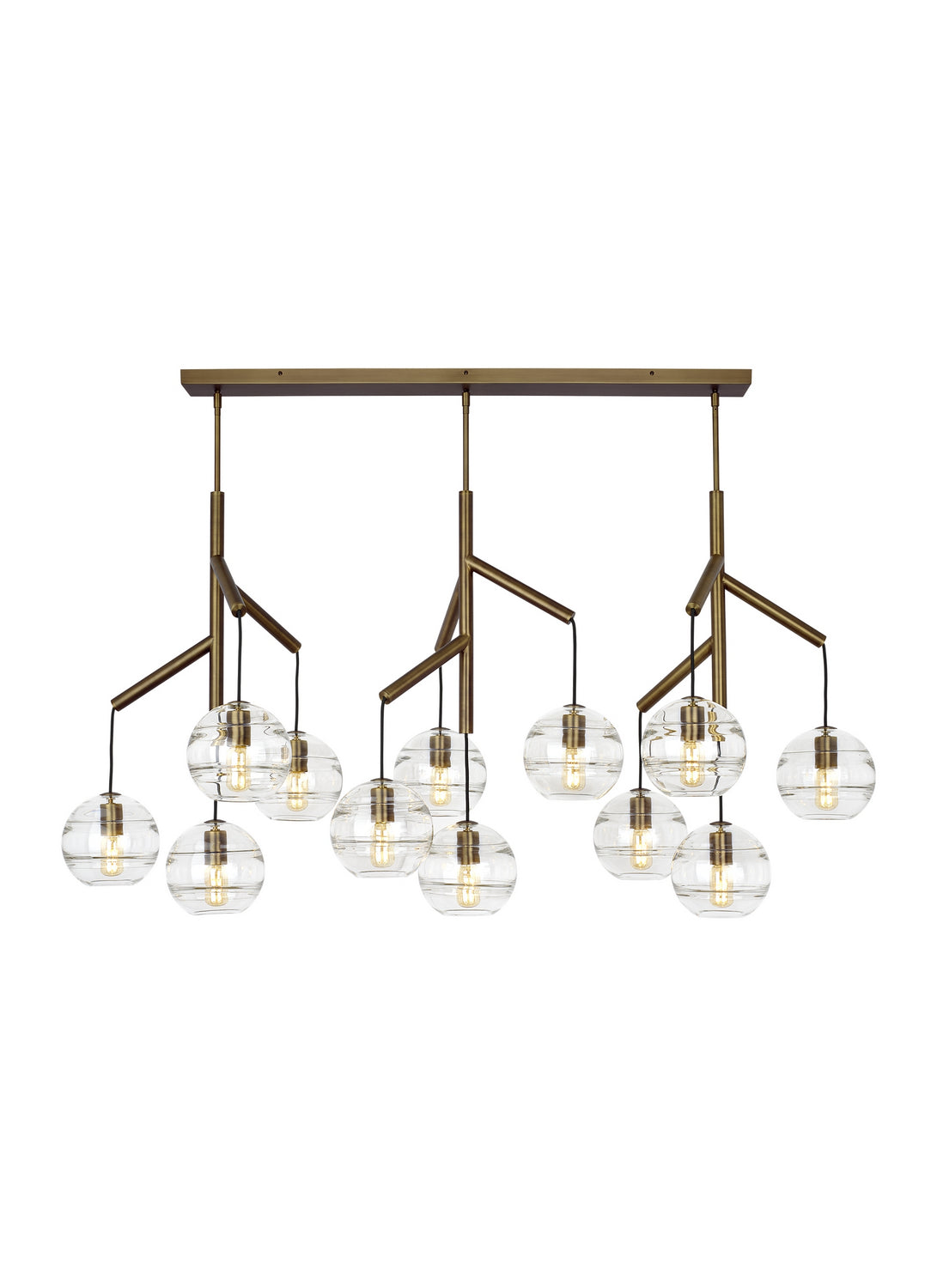 12 Light Chandelier — 30.00"