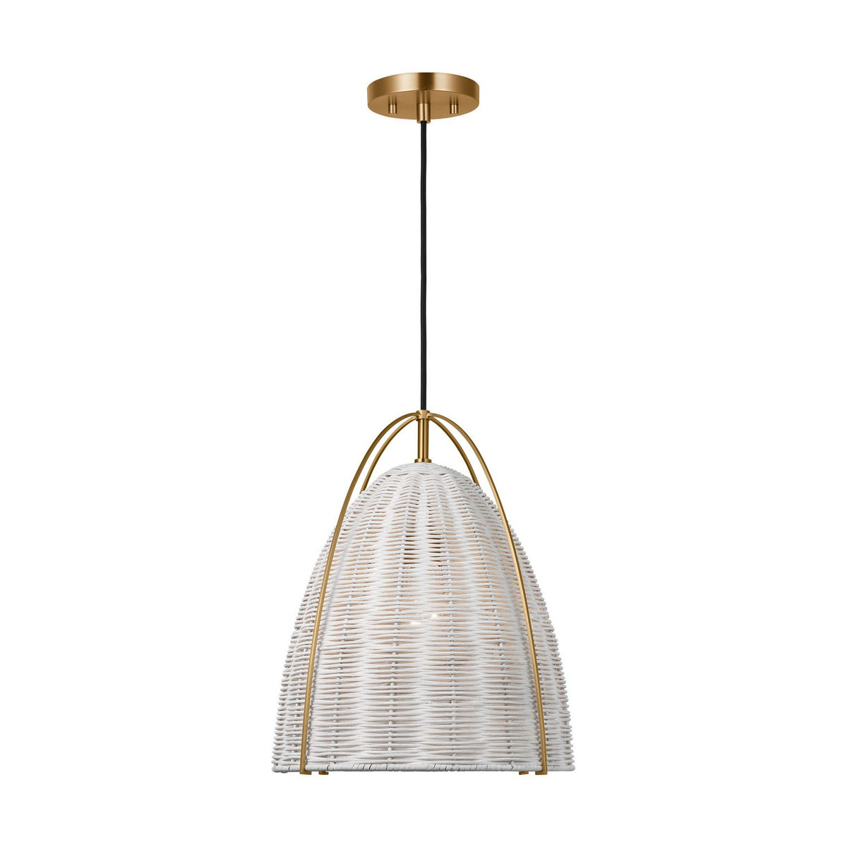 Norman Medium Wicker Pendant