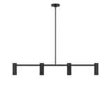 Zentro Four Light Linear Chandelier