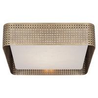 Precision Large Square Flush Mount