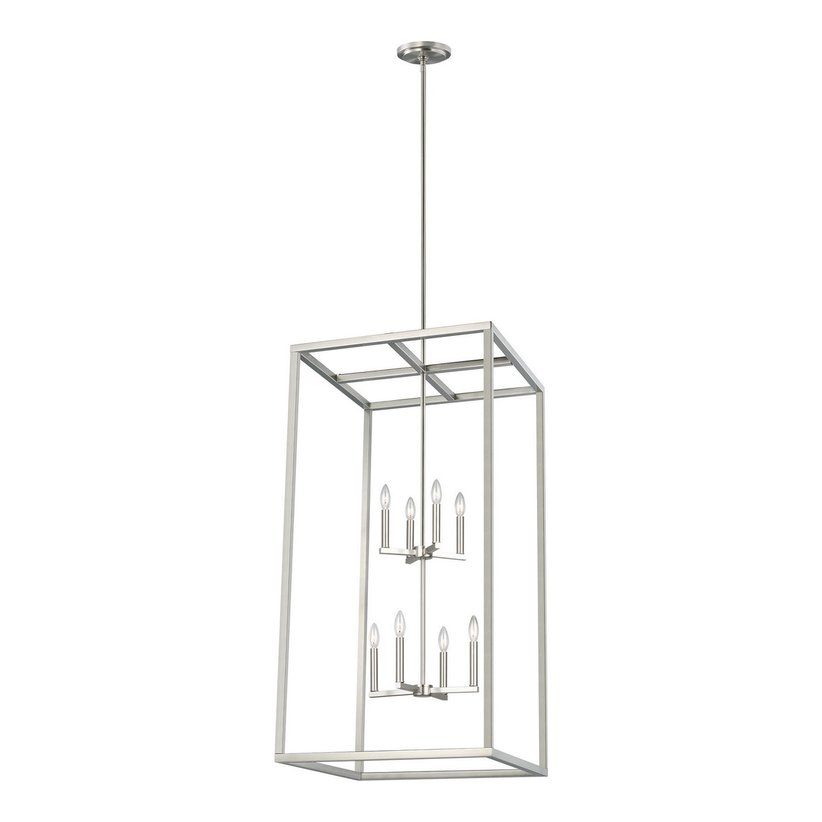 Moffet Street Eight Light Hall/Foyer Pendant — 46.00"