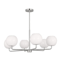 Rory Six Light Chandelier — 60 W