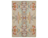 Rug with a Chapel Hill Hand Loom pattern on a plain background