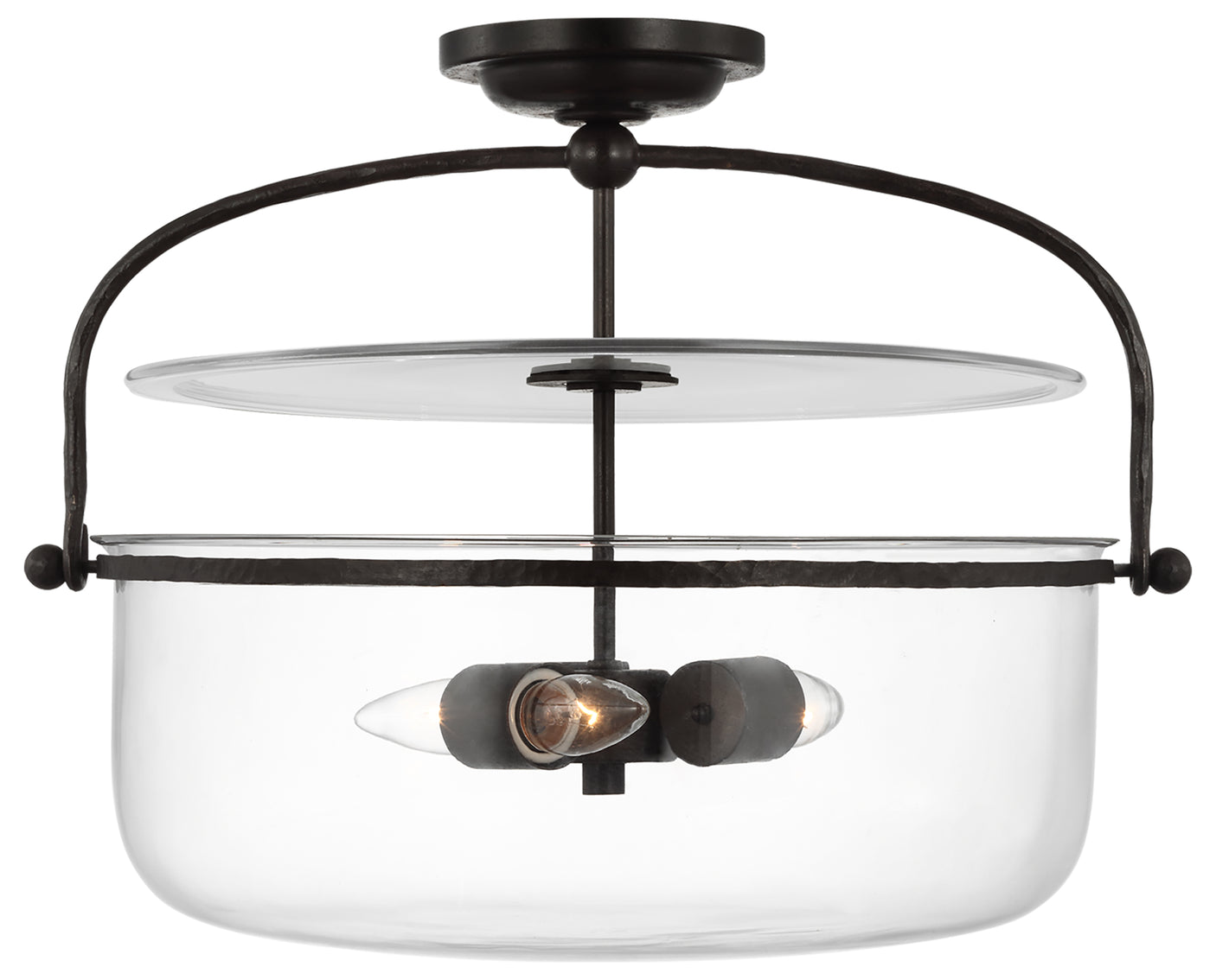 Lorford Medium Semi-Flush Lantern